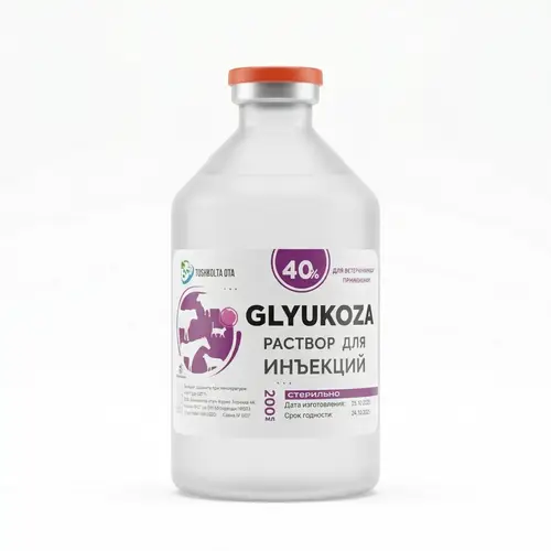 Glyukoza 5%, 10%, 40%